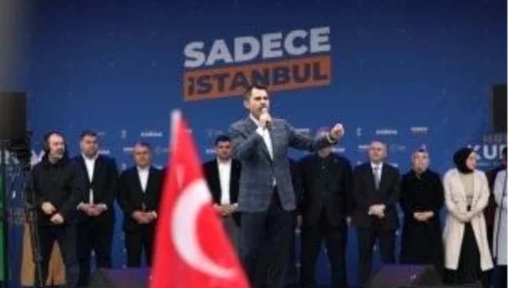 AK Parti İBB Başkan Adayı Murat Kurum Şile’de Vatandaşlarla Buluştu