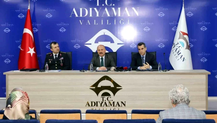 Adıyaman Valisi Osman Varol Güvenlik ve Asayiş Değerlendirme Toplantısı Gerçekleştirdi