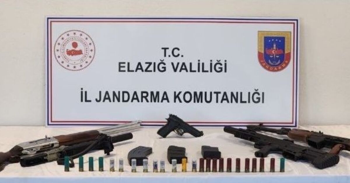 Elazığ’da silahla havaya ateş açan şüpheli yakalandı