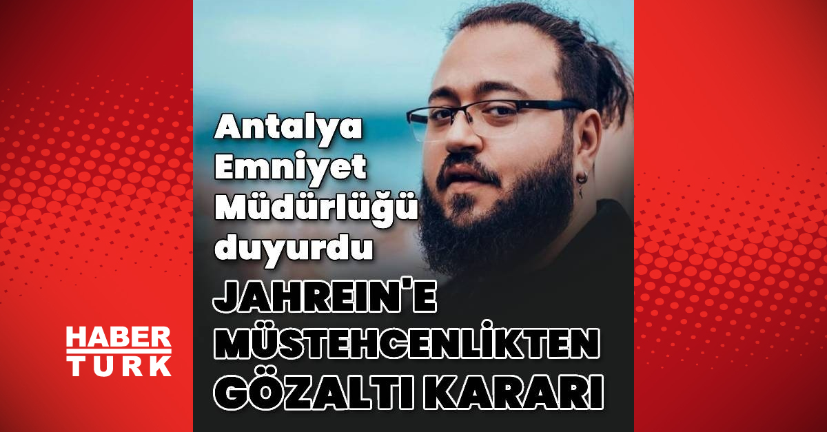 Jahrein gözaltına alındı: Müstehcenlik suçundan işlem başlatıldı