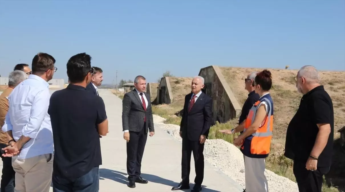 Kırklareli OSB Altyapı Çalışmaları İncelendi