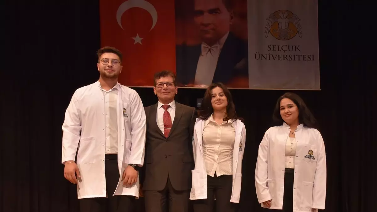 Selçuk Üniversitesi’nde Beyaz Önlük Töreni