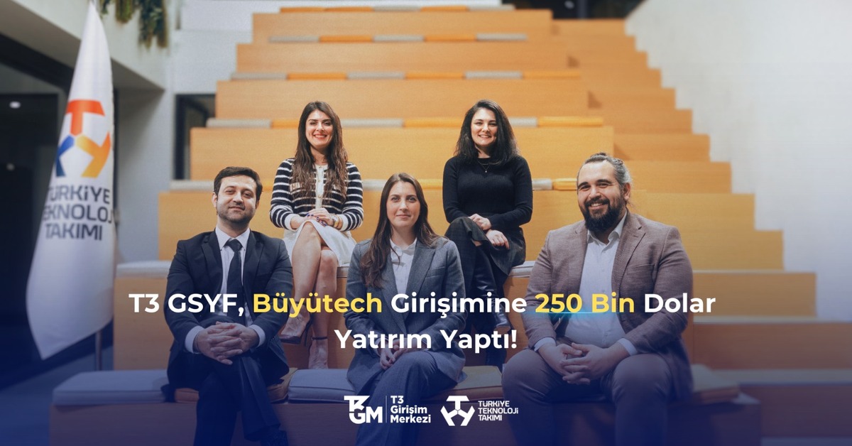 Büyütech’e 250 bin dolar yatırım