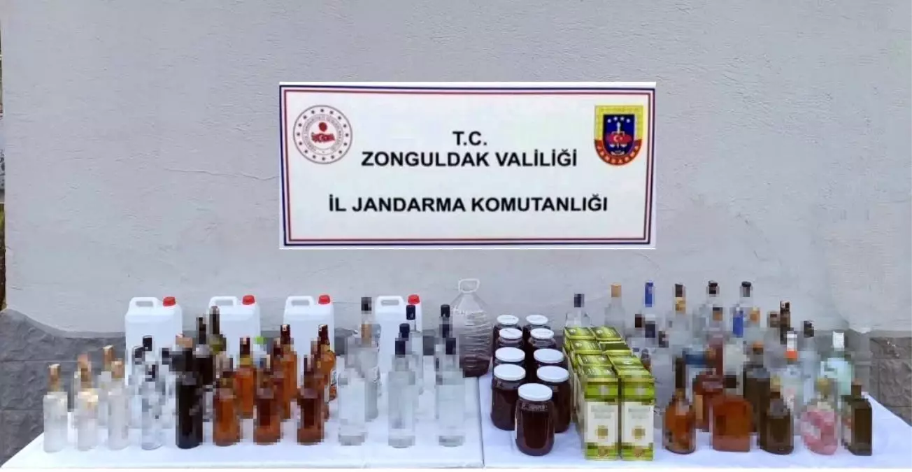 Zonguldak’ta Sahte Alkol Operasyonu